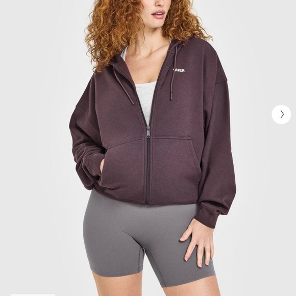Oner Active Sweaters - Oner Active MID WEIGHT RELAXED ZIP UP HOODIE